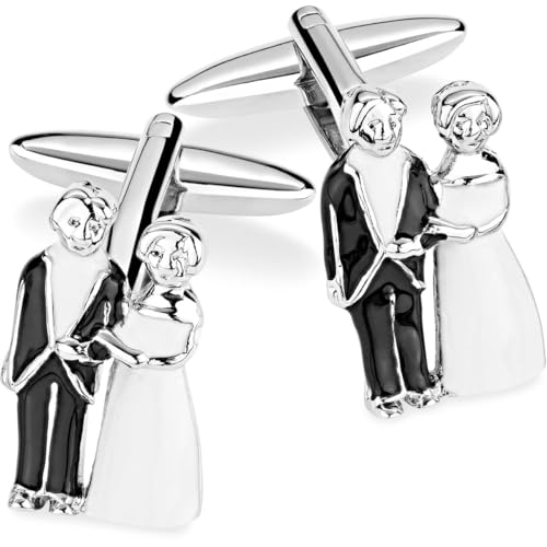 LINDENMANN Manschettenknöpfe Herren Business Hochzeit von LINDENMANN
