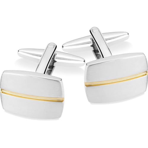 LINDENMANN Manschettenknöpfe Herren Business Hochzeit von LINDENMANN