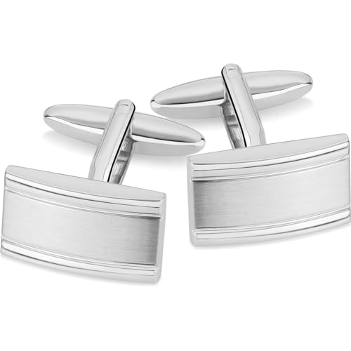 LINDENMANN Manschettenknöpfe Herren im Geschenketui für Business oder Hochzeit von LINDENMANN