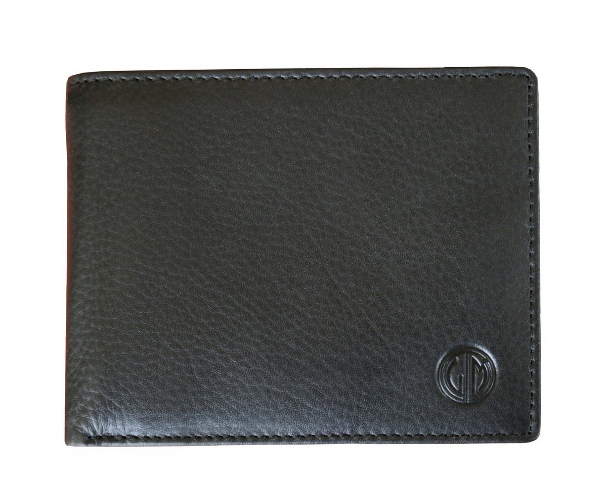 LINDENMANN Schlüsseltasche Herren Portemonnaie Rindsleder schwarz mit RFID-Schutz von LINDENMANN