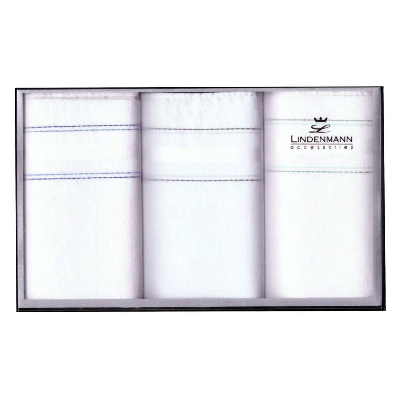 LINDENMANN - Taschentücher LINDENMANN weiss - Gr. - one size von LINDENMANN