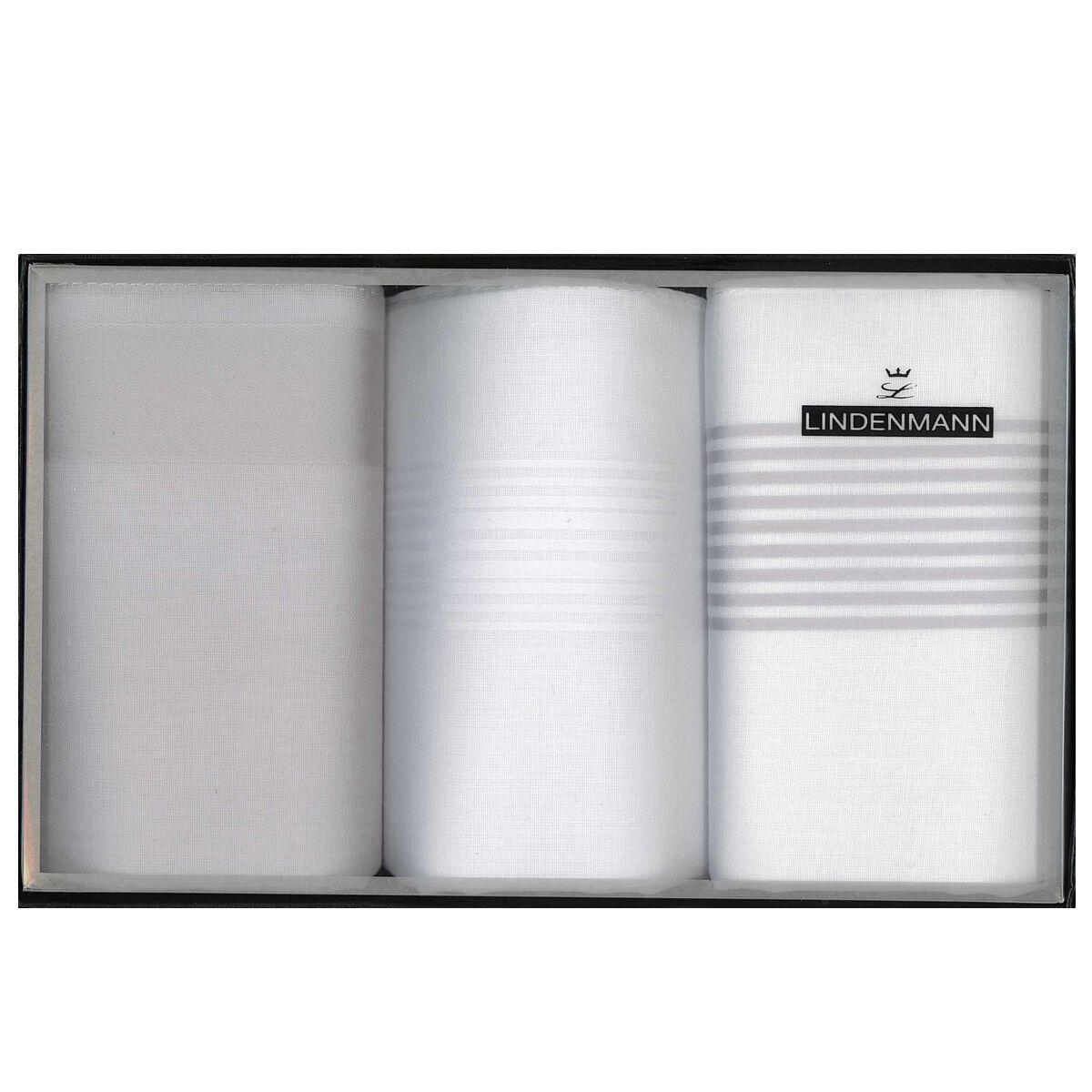 LINDENMANN - Taschentücher LINDENMANN weiss - Gr. - one size von LINDENMANN