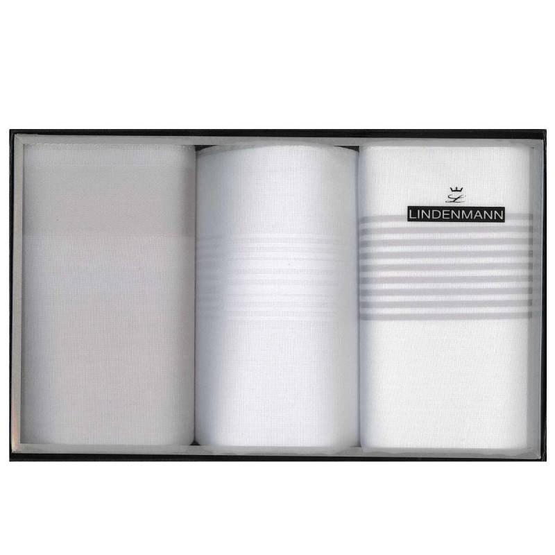 LINDENMANN - Taschentücher LINDENMANN weiss - Gr. - one size von LINDENMANN