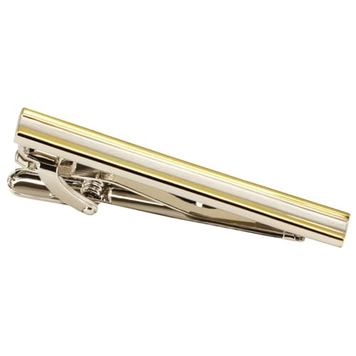 LINDENMANN Tie Clip/Tie Pin Accessory for Men Gold Colour von LINDENMANN