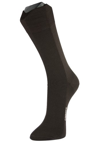 Lindner socks Silversoft Diabetikerstrumpf, 38-40, braun von Lindner socks