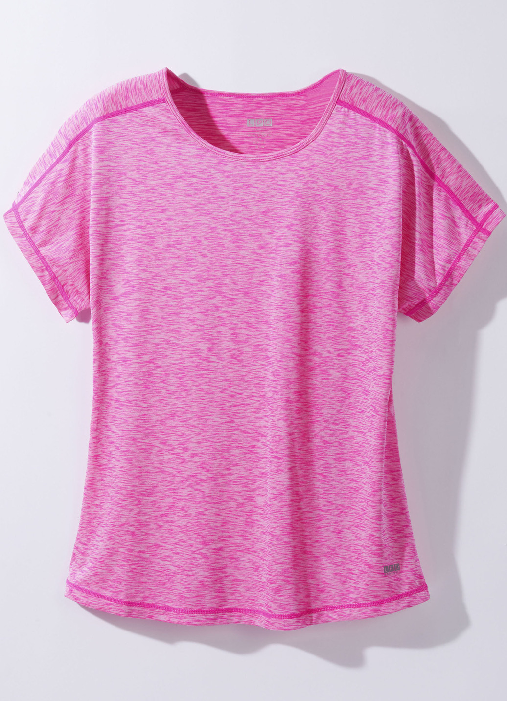 Funktionsshirt von „LPO“ in 3 Farben, Pink Meliert, Größe 36 von LINEA PRIMERO