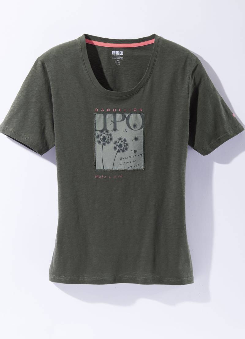 Shirt von „LPO“ in 3 Farben, Oliv, Größe 44 von LINEA PRIMERO