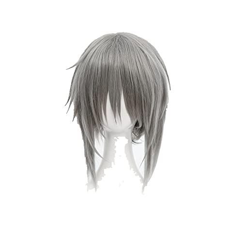 Anime Fruits Basket Souma Yuki Wig 35cm Short Heat Resistant Synthetic Hair Men Party Cosplay Wigs + Wig Cap von LINGCOS