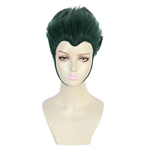 Anime Nidai Nekomaru Short Wig Cosplay Costume Heat Resistant Synthetic Hair Men Wigs + Wig Cap von LINGCOS