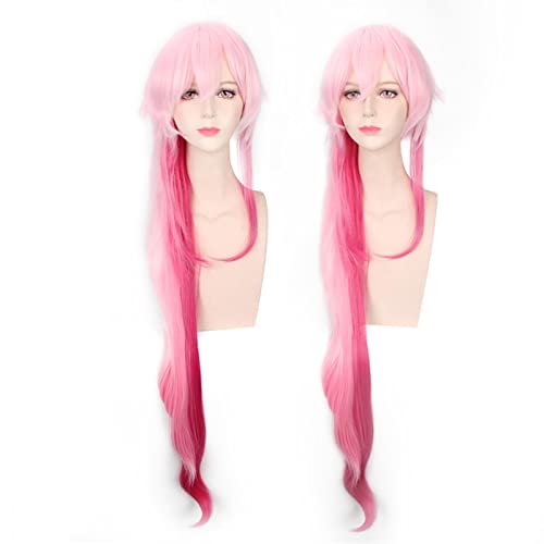 Anime Role Play For Guilty Crown Yuzuriha Inori Cosplay Wig Synthetic Hair Halloween von LINGCOS