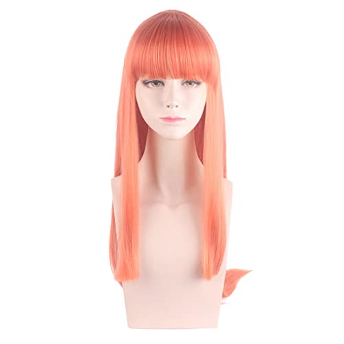 Anime Role Play Wig For Silence Suzuka Wig Pretty Derby Uma Musume Cosplay Wig 90 Cm Long Orange Hair With Bangs Wigs von LINGCOS