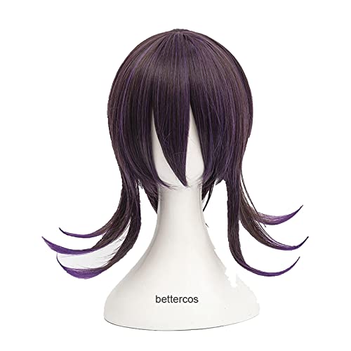 Anime V3 Killing Harmony Ouma Kokichi Short Wig Cosplay Costume Heat Resistant Synthetic Hair + Wig Cap von LINGCOS