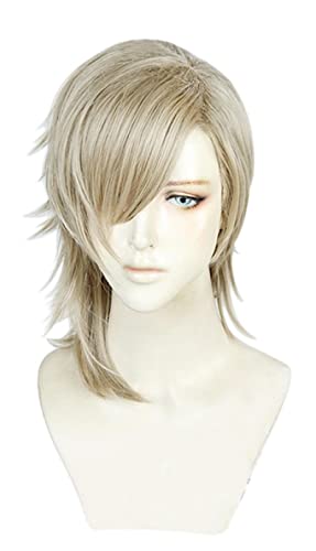 Anime Yarichin Bitch Bu Club Koushirou Itome Cosplay Wig Halloween Role Play Synthetic Hair + Wig Cap von LINGCOS