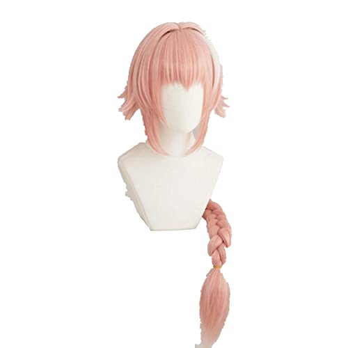Astolfo Wig Fate Apocrypha Cosplay Wig Synthetic Heat Resistant Hair FGO Astolfo cosplay von LINGCOS