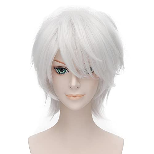 Axis Powers Hetalia APH HETALIA Gilbert Beillschmidt Wig Cosplay Kerajaan Prusia Wig Cosplay Role Play von LINGCOS