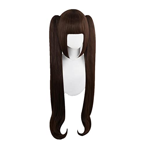 Chocola NEKOPARA Cosplay Wig Chocolate Heat Resistant Synthetic Hair Chocola Cosplay Hair von LINGCOS