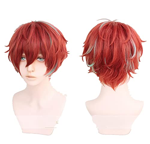 Division Rap Battle Hypnosis MIC Doppo KannonzaKa Wigs Heat Resistant Synthetic Hair Cosplay Costume Wig + Wig Cap von LINGCOS