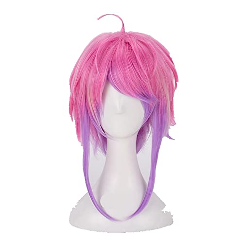 Division Rap Battle Hypnosis MIC Ramuda Amemura Cosplay Wigs Short Heat Resistant Synthetic Hair Wig + Wig Cap von LINGCOS