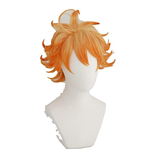 Emma Cosplay Wig Anime Yakusoku no Neverland Women Orange Cosplay Wig 63194 The Promised Neverland Emma Cosplay von LINGCOS