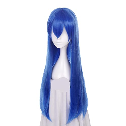 Fairy Tail Marvell Cosplay Wig 80cm Long Straight Synthetic Hair + Wig cap von LINGCOS