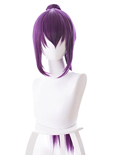 Fate Grand Order Scathach Cosplay Hair Halloween Party Anime Cosplay Wig Wig Cap von LINGCOS