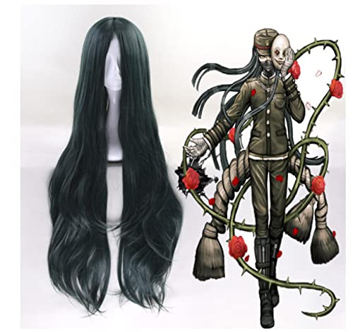 Game Cosplay Wig Korekiyo Shinguji Cosplay Wig Heat Resistant SyntheticHalloween Party wig + Wig Cap von LINGCOS