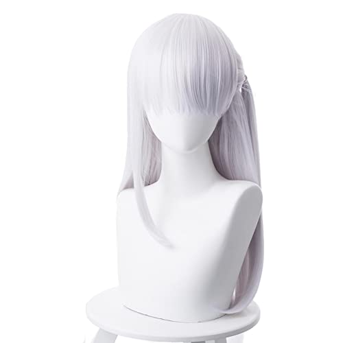 Game FGO Fate Grand Order Assassin Kama Cosplay Wigs Heat Resistant Synthetic Wig Hair + Wig Cap von LINGCOS