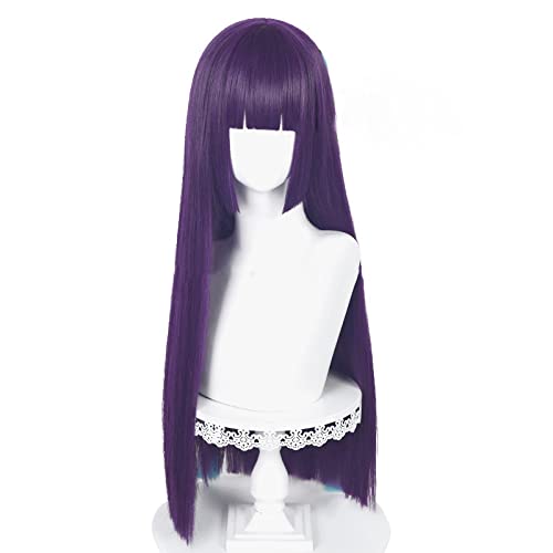 Game Genshin Impact Cosplay Yun Jin Wig with Clip Braids Heat Resistant Synthetic Hair Yunjin Women Role Play Wigs von LINGCOS