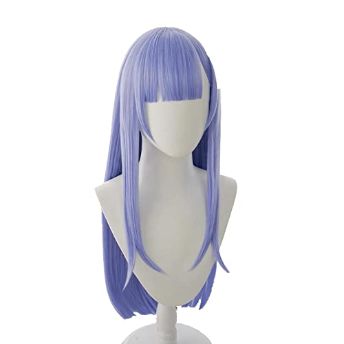 HMS Dido Cosplay Wig Game Azur Lane Women Heat Resistant Synthetic Blue Cosplay Wig Dido Cosplay von LINGCOS