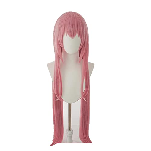 HMS Perseus Cosplay Wig Game Azur Lane Women Heat Resistant Synthetic Pink Cosplay Wig Perseus Cosplay von LINGCOS
