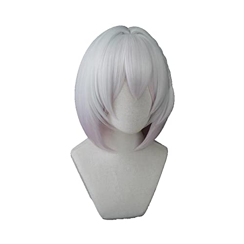 HMS Sirius Cosplay Wig Game Azur Lane Women Heat Resistant Synthetic Pink White Cosplay Wig HMS Sirius von LINGCOS