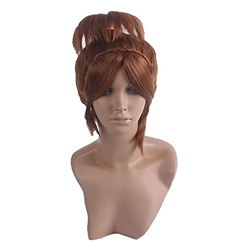 Kaya Miyoshi Brown Short Ponytail Cosplay Anime Wig + Wig cap von LINGCOS