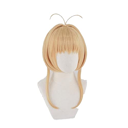 Kinomoto Sakura CardCaptor Cosplay Wig Women Brown 30cm Synthetic Hair Anime Card Captor Sakura Cosplay Wig CardCaptor von LINGCOS