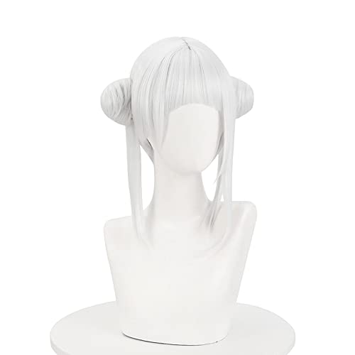 Love Live Chisato Arashi Cosplay Wig Love Live!Super Star!!Liella! Cosplay Grey Wig With Buns Synthetic Hair With A Wig Cap Love Live Chisato Arashi Cosplay Wig Love Live!Super Star!!Liella! Cosplay Grey Wig With Buns Synthetic Hair With A Wig Cap von LINGCOS