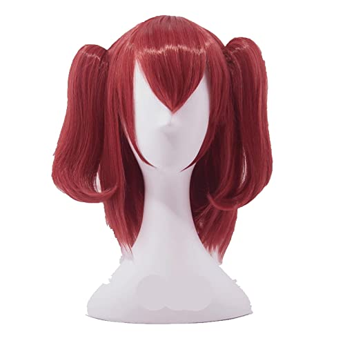 Love Live! Sunshine!! Ruby Kurosawa Cosplay Wigs Short Heat Resistant Synthetic Hair Wig + Wig Cap von LINGCOS