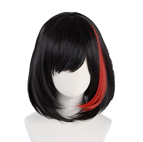 Mitake Ran Wig Game BanG Dream! Cosplay Wig Synthetic Black Women Hair Anime BanG Dream Cosplay Mitake Ran Costume + Wig Cap von LINGCOS