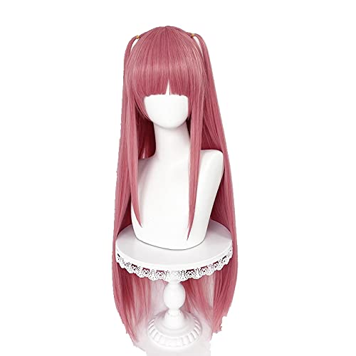 Nakano Nino Cosplay Wig Anime The Quintessential Quintuplets 80cm Long Straight Heat Resistant Hair Perucas Wigs + Wig Cap von LINGCOS