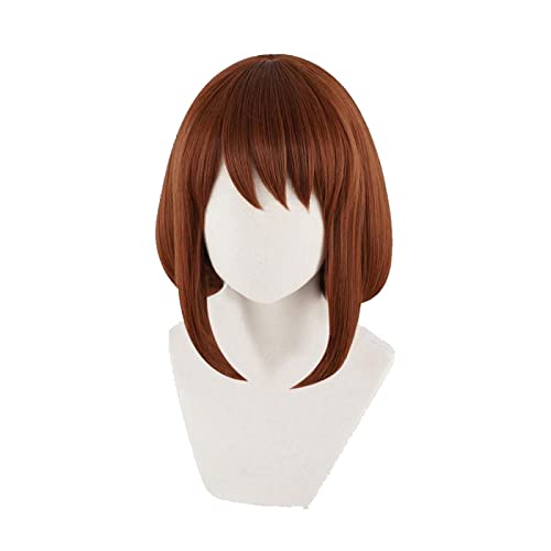 Ochako Uraraka Wig Cosplay Wig Synthetic Red Short Anime Cosplay Ochaco Uraraka Ochako Uraraka Wig Cosplay Wig Synthetic Red Short Anime Cosplay Ochaco Uraraka von LINGCOS