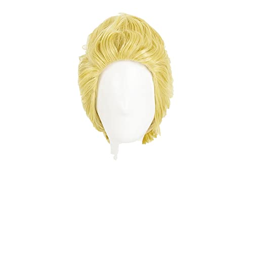 P5 Persona 5 Ryuji Sakamoto Cosplay Wigs Short Blonde Fluffy Heat Resistant Synthetic Hair Wig + Wig Cap P5 Persona 5 Ryuji Sakamoto Cosplay Wigs Short Blonde Fluffy Heat Resistant Synthetic Hair Wig + Wig Cap von LINGCOS