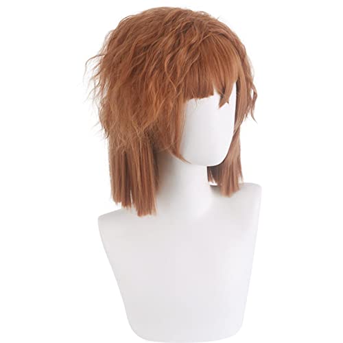 Role Play Wig For Anita Vi Graythorn Sherry Cosplay Wig Brown Medium Length Curly Hair von LINGCOS
