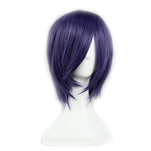 Tokyo Ghoul Touka Kirishima Cosplay Wig Kirishima Toka Women Short Synthetic Hair Halloween Party Costume Wigs + Wig Cap von LINGCOS