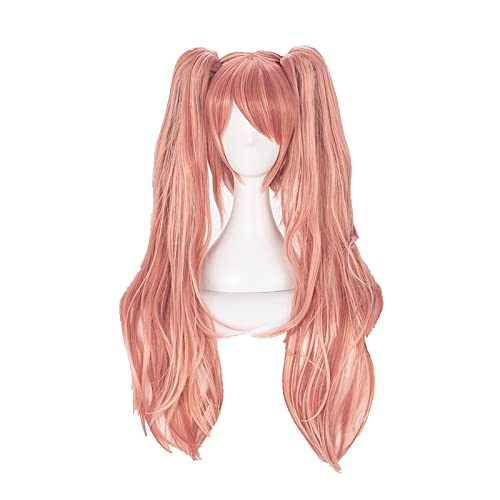Wig For Enoshima Junko Cosplay Wig Long Heat Resistant Synthetic Wig + Wig Cap WigOnly von LINGCOS