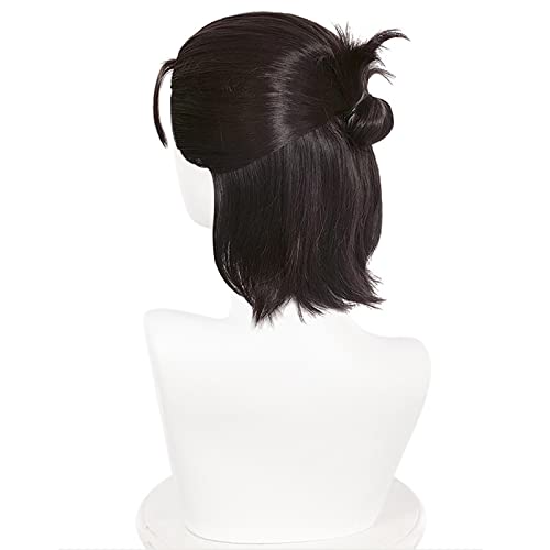 Wig For The Final Season Anime Attack on Titan Eren Jaeger Cosplay Wig Brown Heat Resistant Synthetic Hair Wigs ( 2 Types )+ Wig Cap OneSize B von LINGCOS
