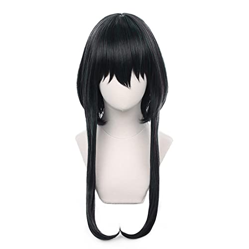 Yor Forger Cosplay Wigs Yor Forger Long Straight Woman Cosplay Wigs Synthetic Hair Heat Resistant von LINGCOS