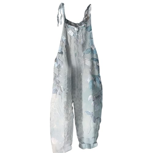 LINGHAOEU Jumpsuit Damen Kuschelig Overall Women Tunika Straight Clubbing Romper Sommer Lässige Lauschig Hohe Taille Jumpsuit Damen mit Blumen Türkis 2Xl LINGHAOEU Jumpsuit Damen Kuschelig Overall Women Tunika Straight Clubbing Romper Sommer Lässige Lauschig Hohe Taille Jumpsuit Damen mit Blumen Türkis 2Xl von LINGHAOEU