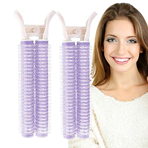 2 Stück Haarspangen mit Volumenfunktion | Haarspange für sofortiges Volumen | natürliches flauschiges Haar | Bangs Hair Rollers für Frauen Frisurwerkzeug von LINGJIONG