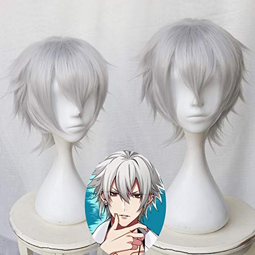 LINLINCD-Anime Coer Wig. BIAMOXER HYPNOSISMISCHE DIRECK Rap BATTE DRB. Mad Trigger Crew Samatoki Aohitsugi Mr. HC Silber Kurzweid Cosplay Halloween LINLINCD-Anime Coer Wig. BIAMOXER HYPNOSISMISCHE DIRECK Rap BATTE DRB. Mad Trigger Crew Samatoki Aohitsugi Mr. HC Silber Kurzweid Cosplay Halloween von LINLINCD
