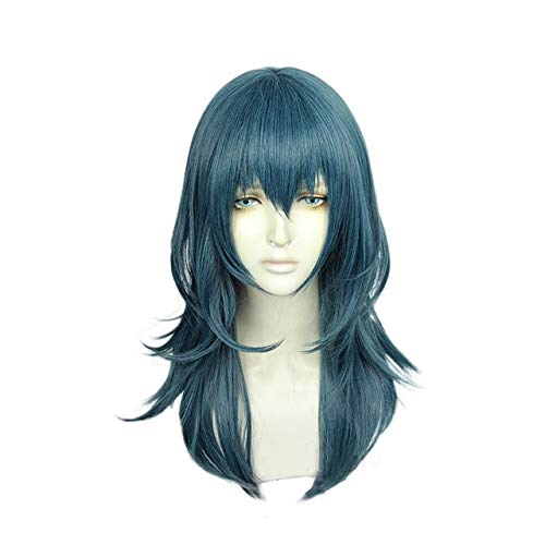 LINLINCD-Anime Coer Wig. Feuer Emblem: Dreihäuser Byleth Perücke Cosplay Kostüm Hitzebeständige synthetische Haare Männer Frauen Halloween Party Wigs+ Perücke Mütze Lange Perücke von LINLINCD