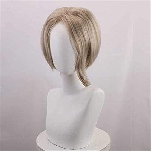 LINLINCD-Anime Coser Wig Anime Cosplay WIGANRONPA V3 Tojo KIRMI Grey Haarschmuck Haarschmuck Karneval Weihnachten Party Daily Life Männer und Frauen Mode Wig+Perücke Cap von LINLINCD