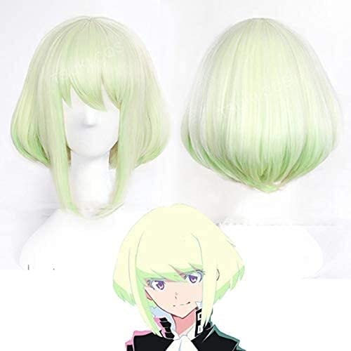 LINLINCD-Anime Coser Wig Progare Mad Brunish Lio Fotia 35 cm Artikel Anime Superheld Cosplopl WIG+ Perücke Synthetik hitzebeständig von LINLINCD